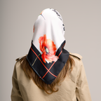 Pace della natura Scarf - black & red