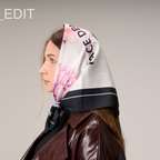 Pace della natura black Scarf