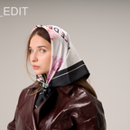 Pace della natura black Scarf